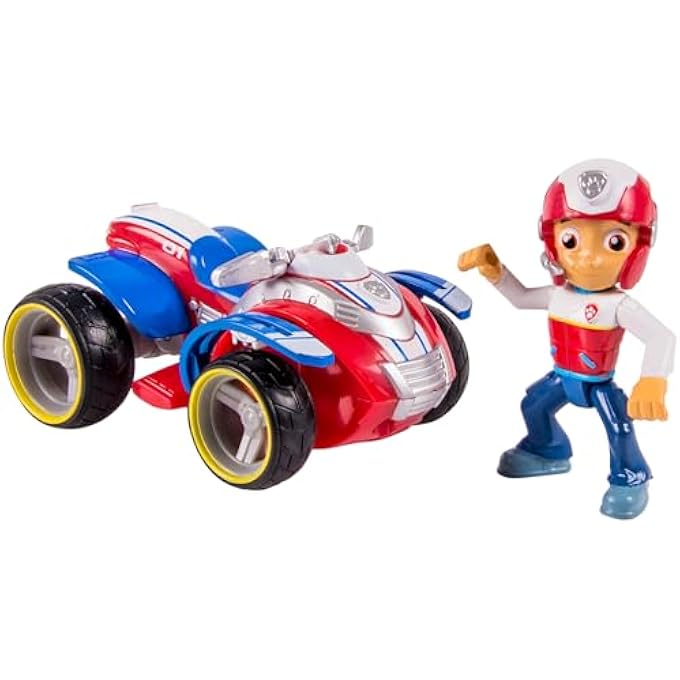 Bandai RYDER'S RESCUE ATV, VECHICLE AND FIGURE - Image 1